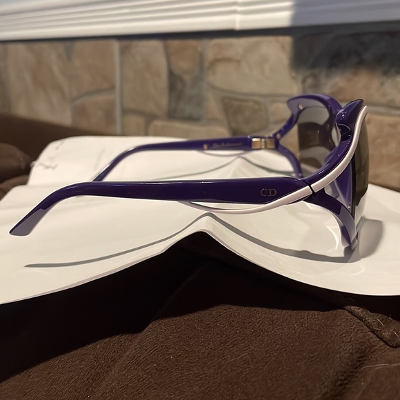 Dior Audacieuse2 purple oversized sunglasses - Picture 4 of 8